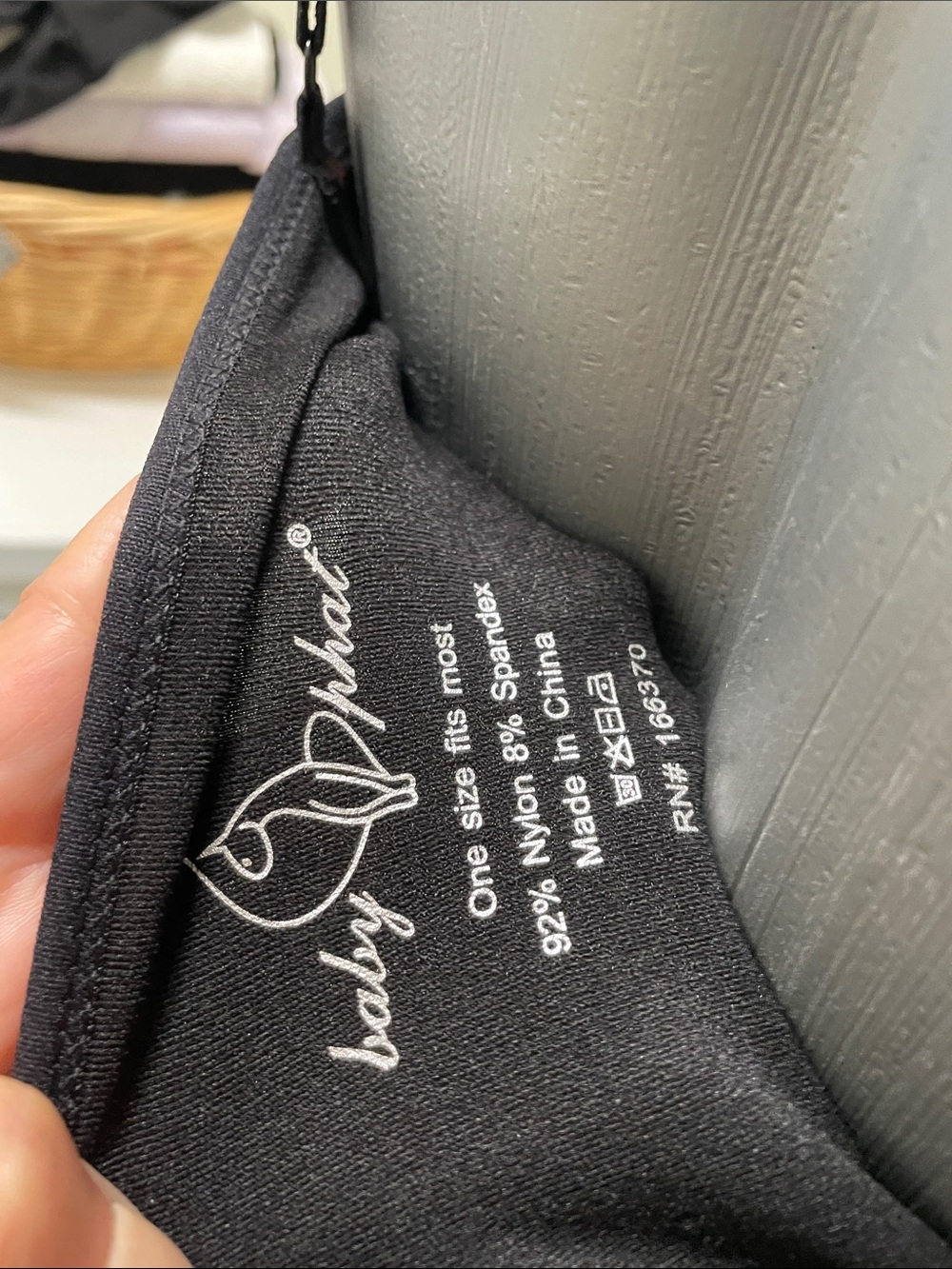 Baby Phat Black Rhinestone Script Logo Cami - Picture 6 of 6